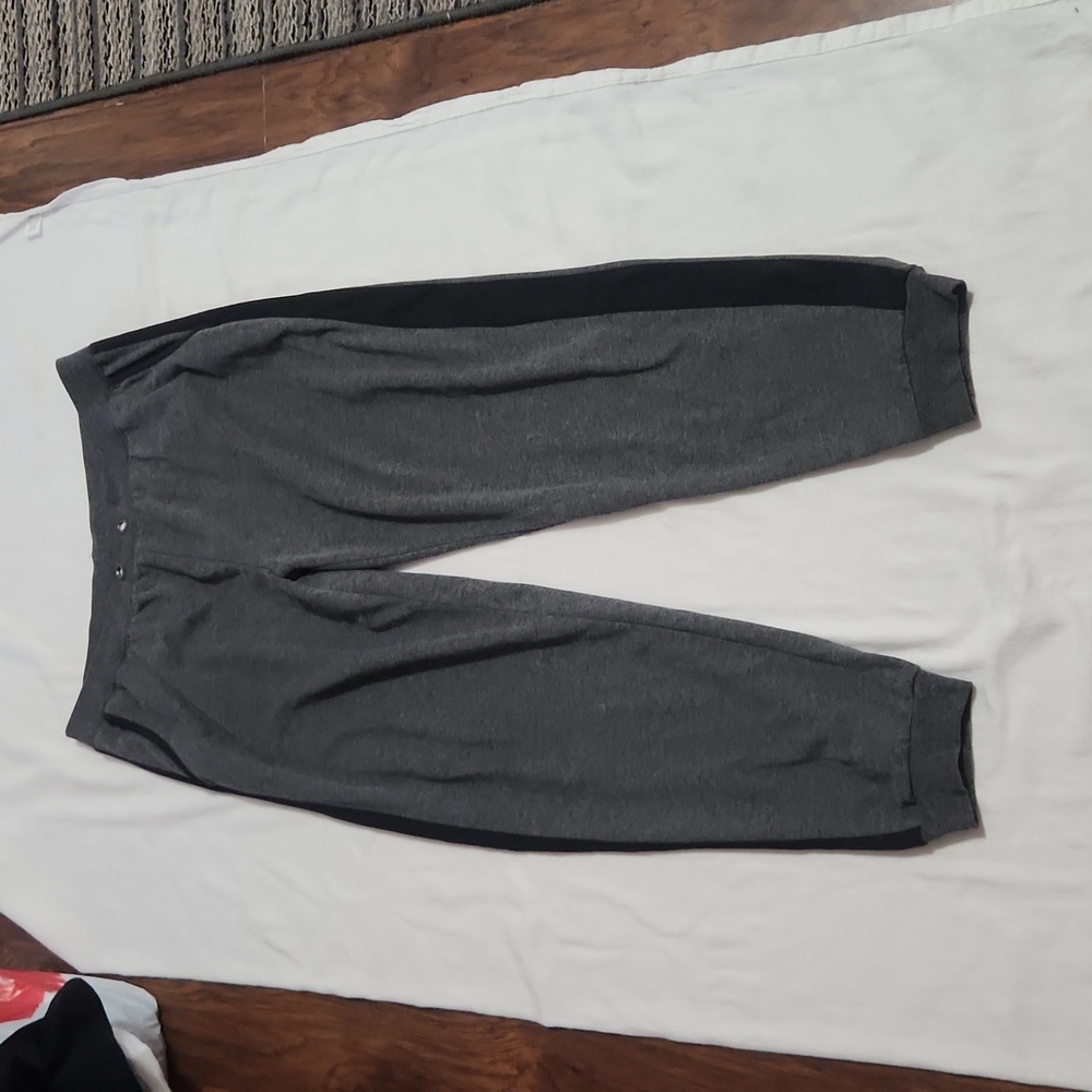 Men's Coco Limon joggers dark gray with black stripes size 3xl